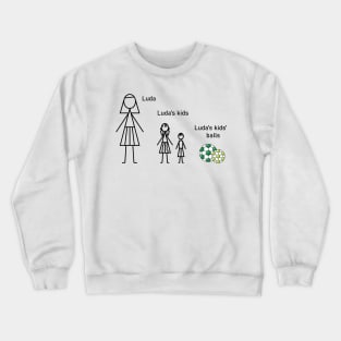 Luda's kids' balls Crewneck Sweatshirt